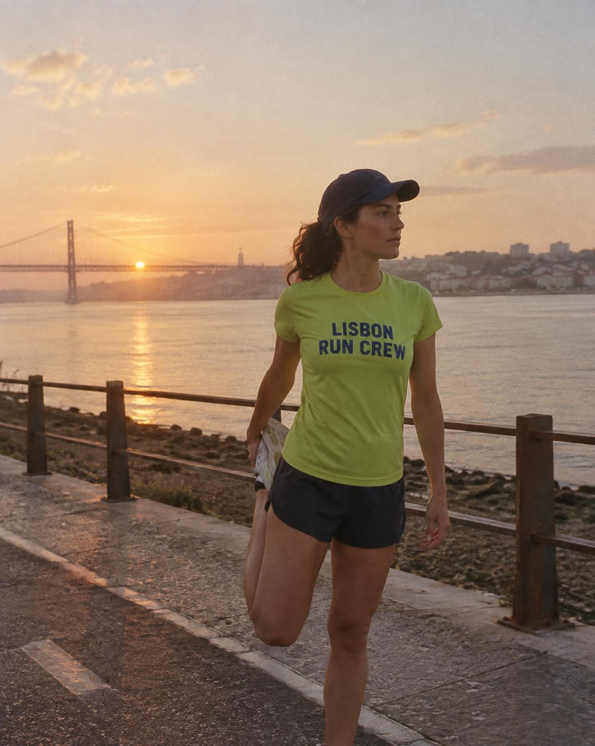 Lisbon run crew crew photo for a run club