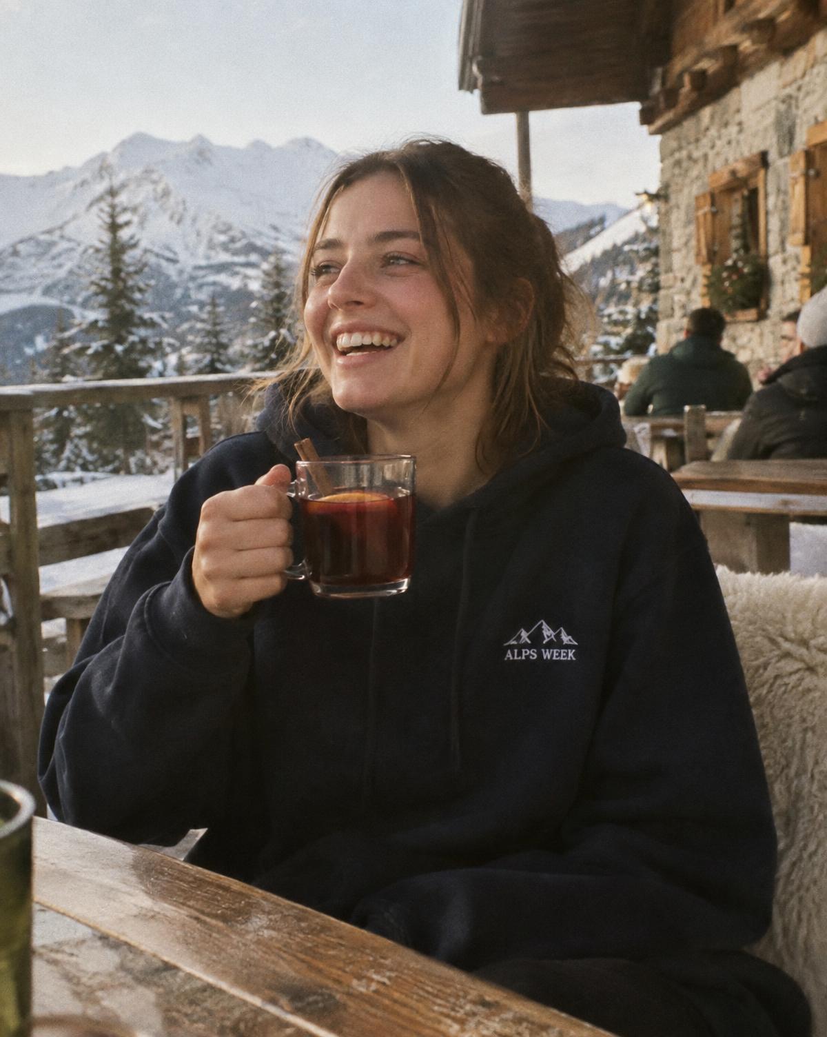 Alps week crew photo for a ski trip