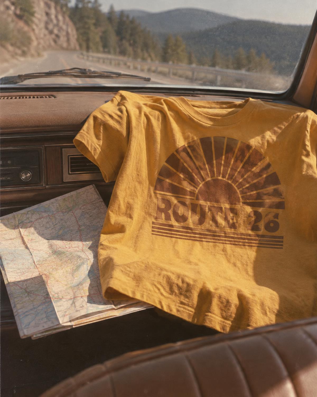 Lisbon to Porto merch piece for a road trip