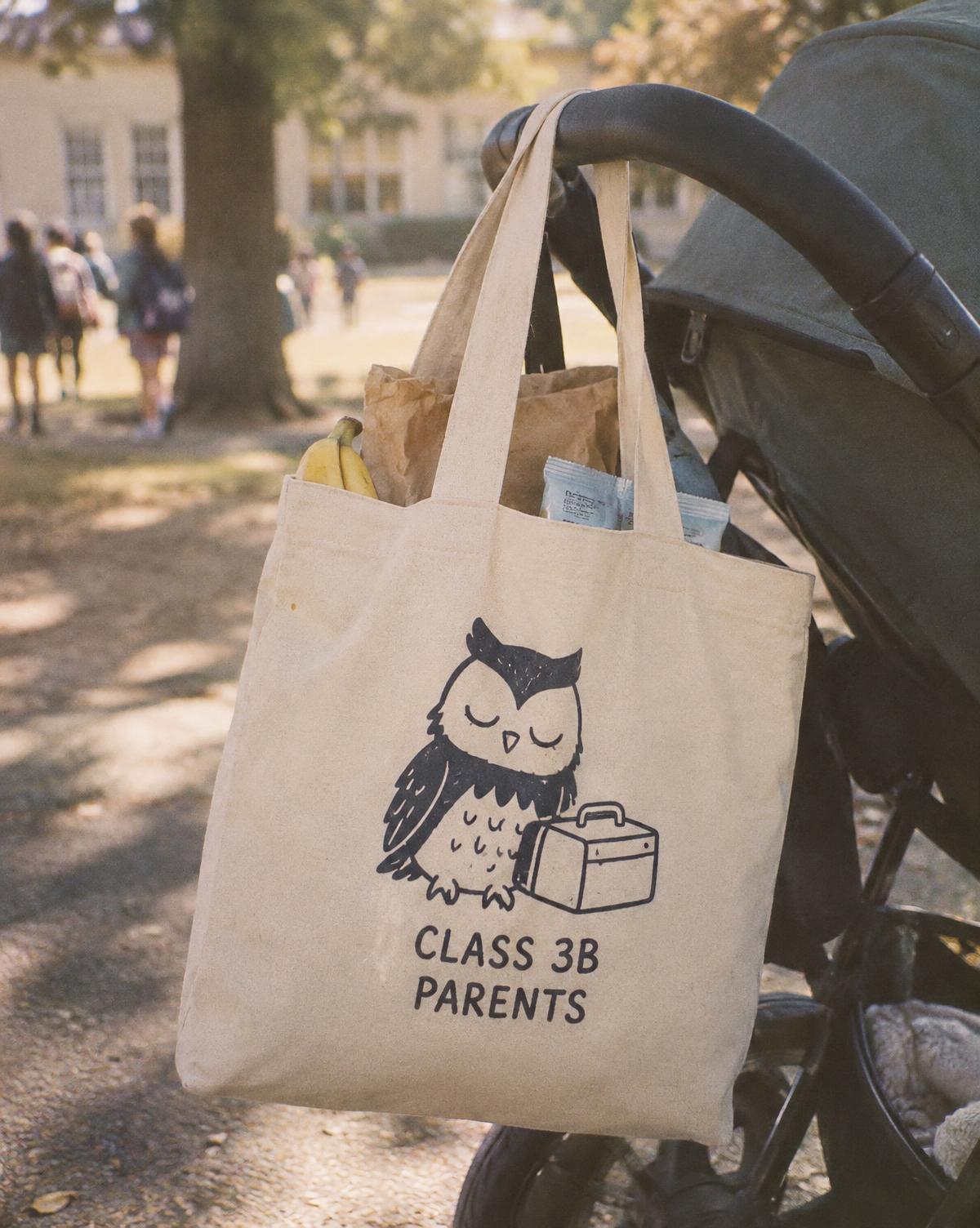 Class 3B parents merch piece for a parents group