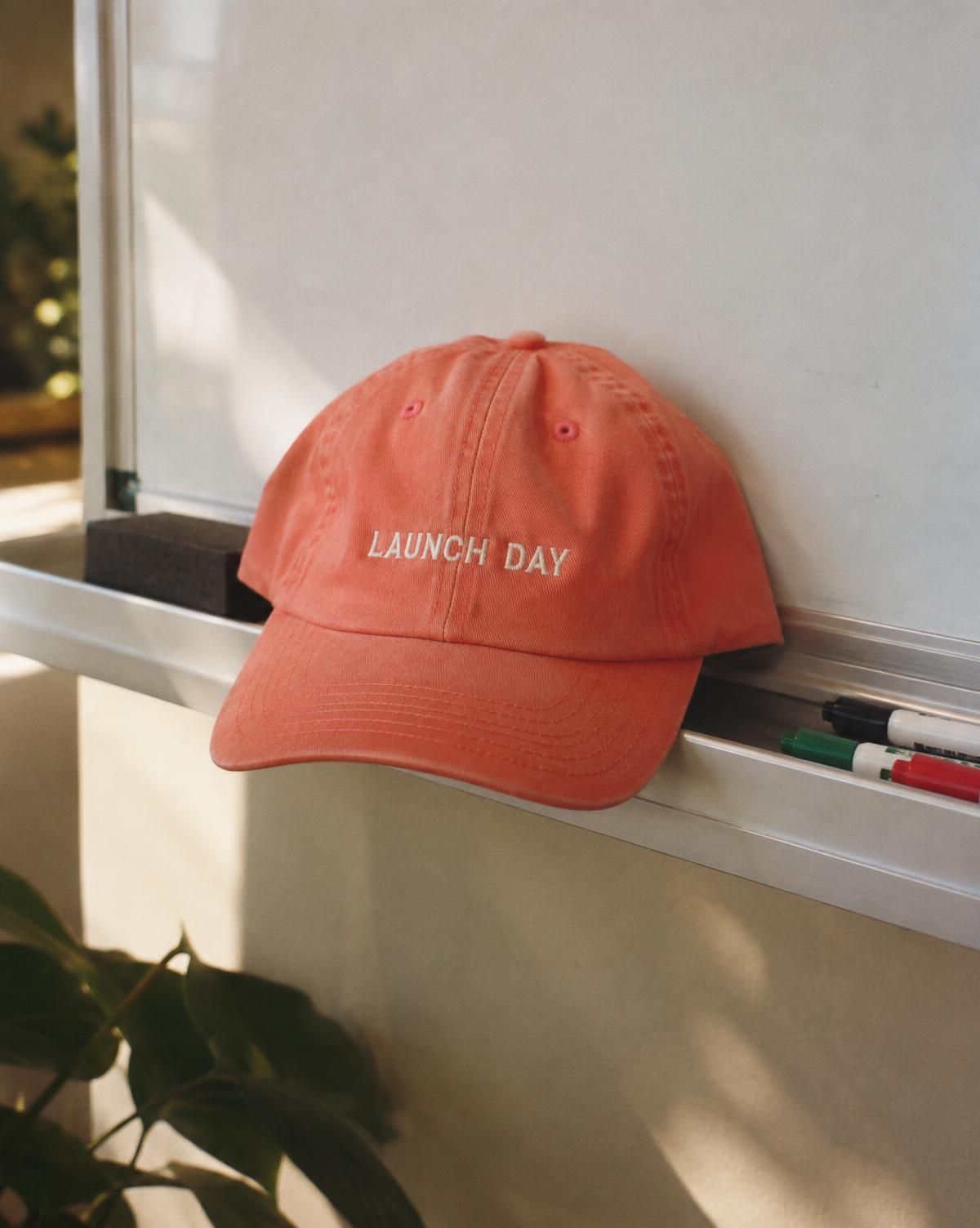 Launch day merch piece for a startup launch