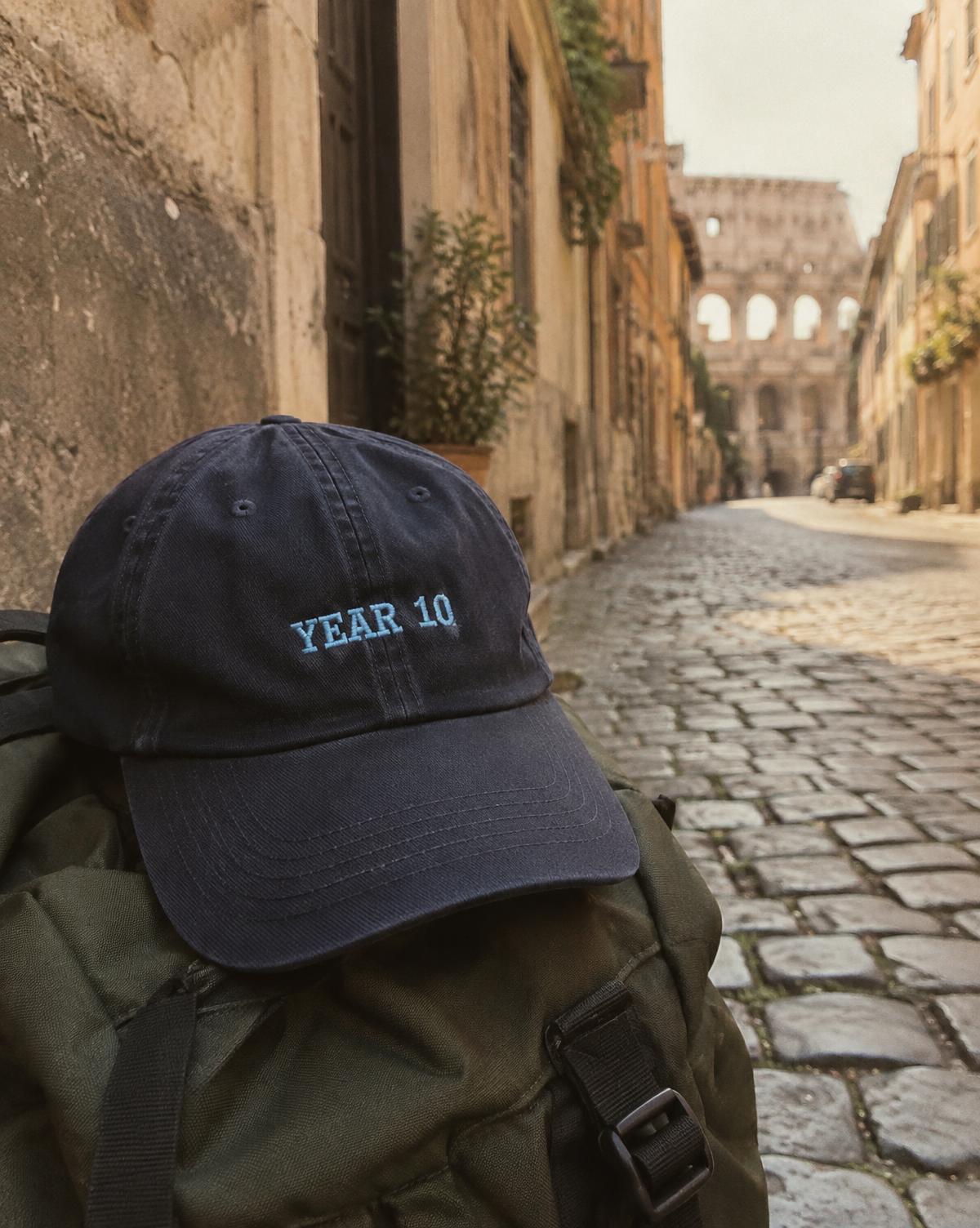 Year 10 in Rome merch piece for a school trip