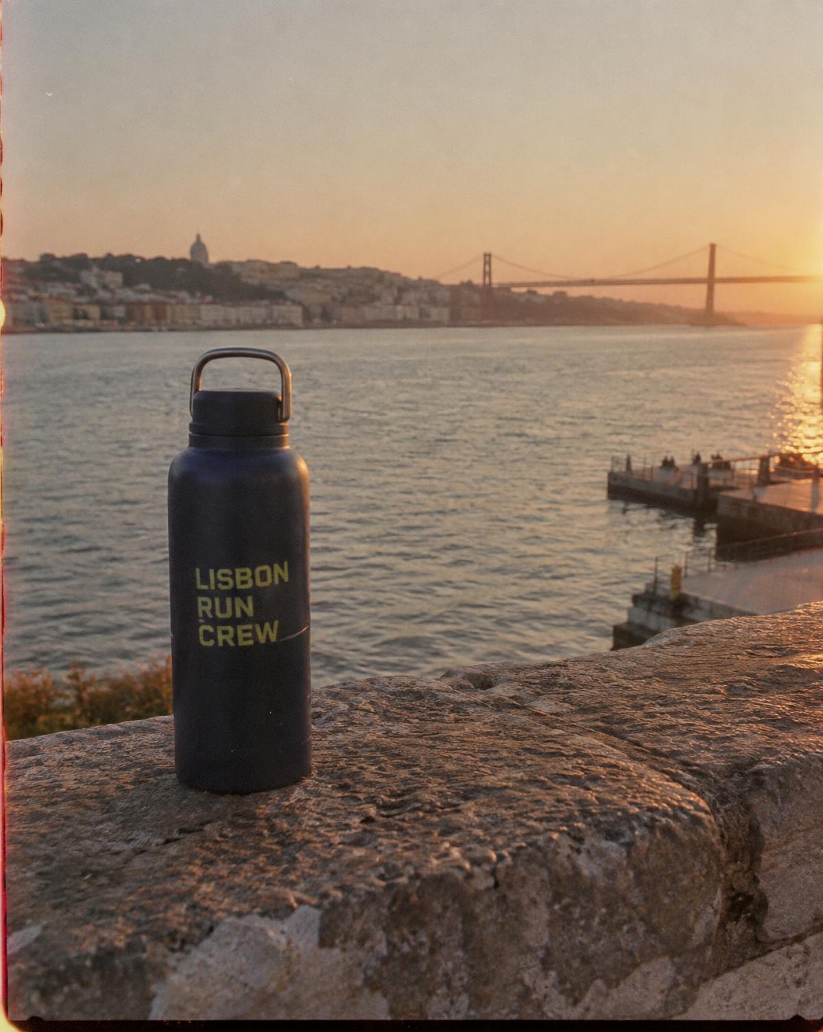 Lisbon run crew merch piece for a run club